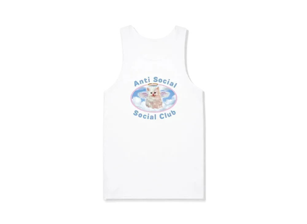 ANTI SOCIAL SOCIAL CLUB Goodbye Kitty Tank "White"