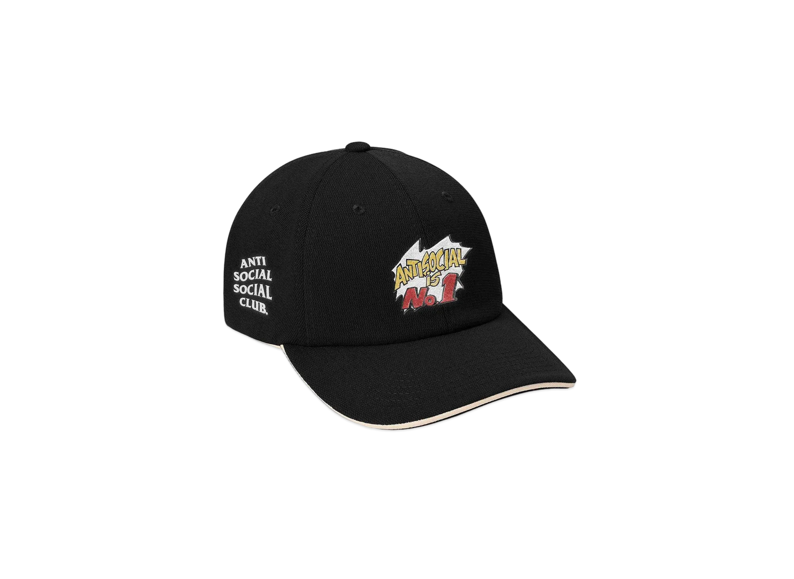 ANTI SOCIAL SOCIAL CLUB First Place Cap "Black/Tan"