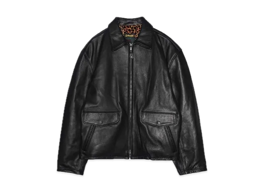 Supreme x Schott Leather Racer Jacket Supreme x Schott Leather Racer Jacket