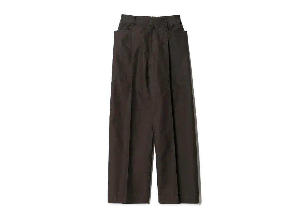 beautiful people Finx Weather Cloth Bow Silhouette Pants "Charcoal"