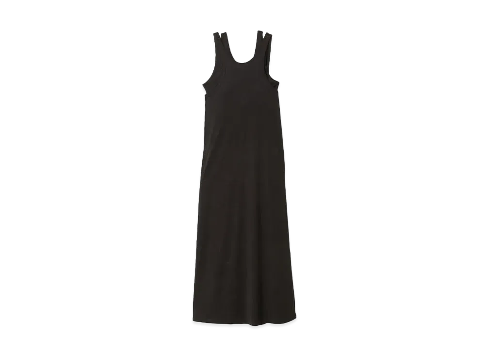 beautiful people Giza Cotton Jersey Tank-Top Dress "Black"