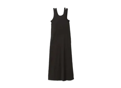 beautiful people Giza Cotton Jersey Tank-Top Dress "Black"
