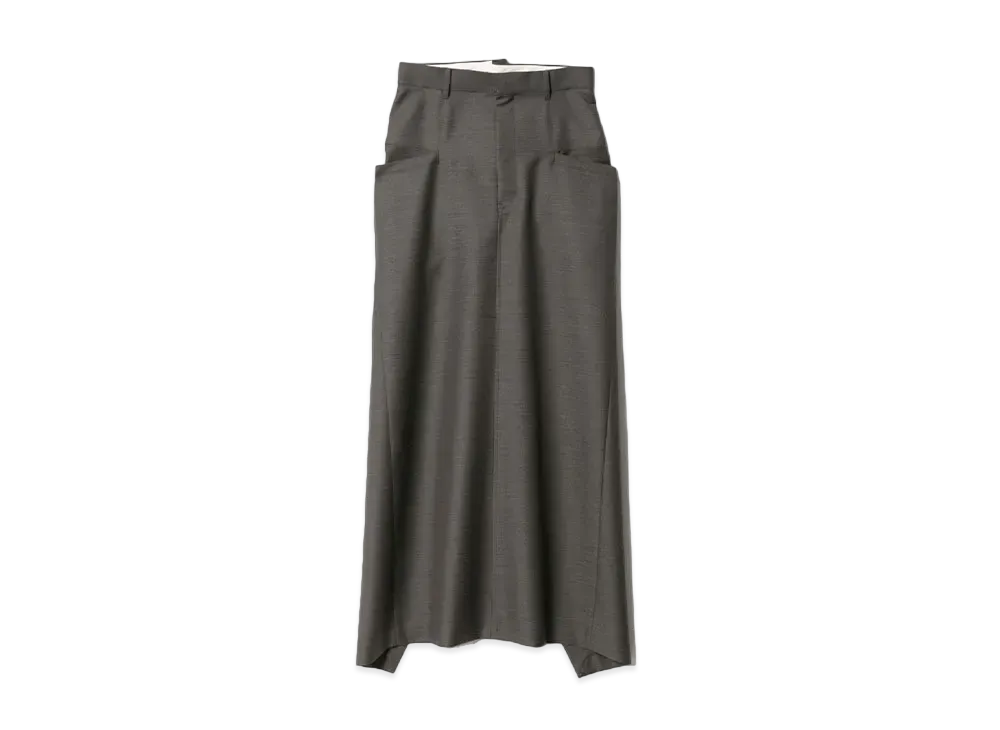 beautiful people British Surge Pencil Slacks Skirt "Gray"