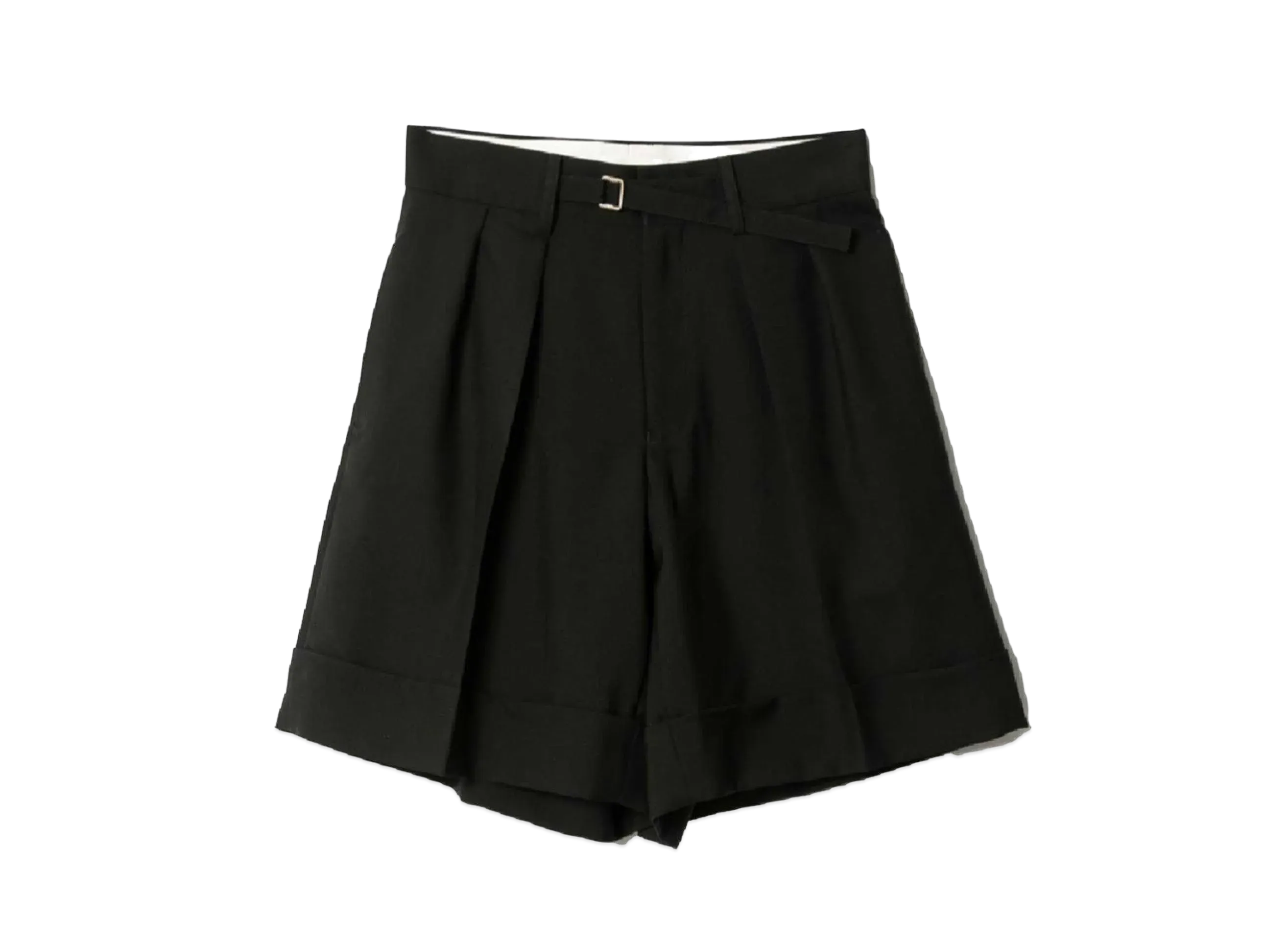 beautiful people Tropical Wool Mohair Gurkha Short Pants "Black"