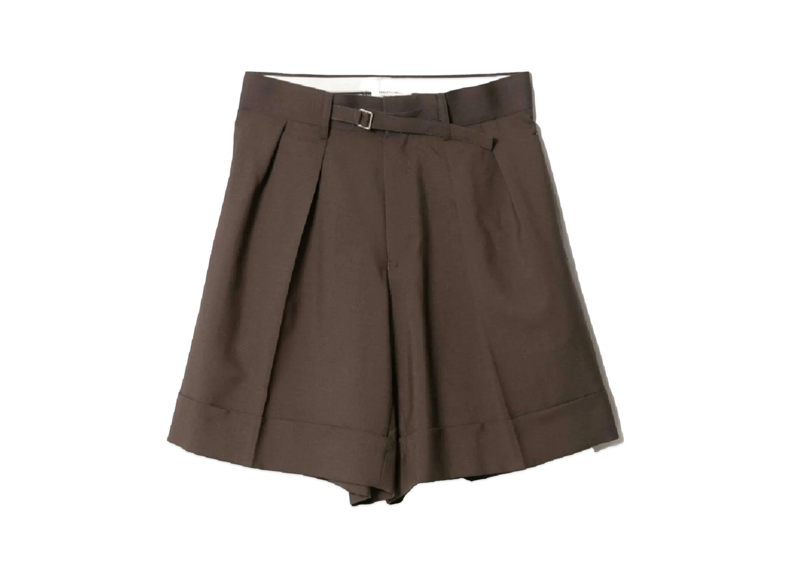 beautiful people Tropical Wool Mohair Gurkha Short Pants "Brown"