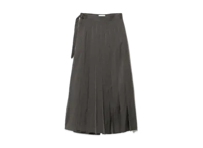 beautiful people Hightwist Doeskin Gurkha Kilt Pants "Charcoal"
