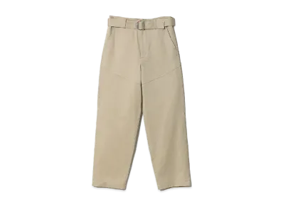 beautiful people Vintage Chino Cloth Belted Pants "Olive"