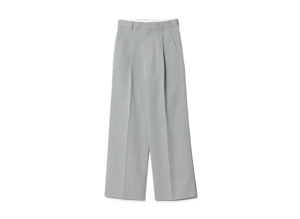 beautiful people Retro Sports Poplin Wide Pants "Blue"