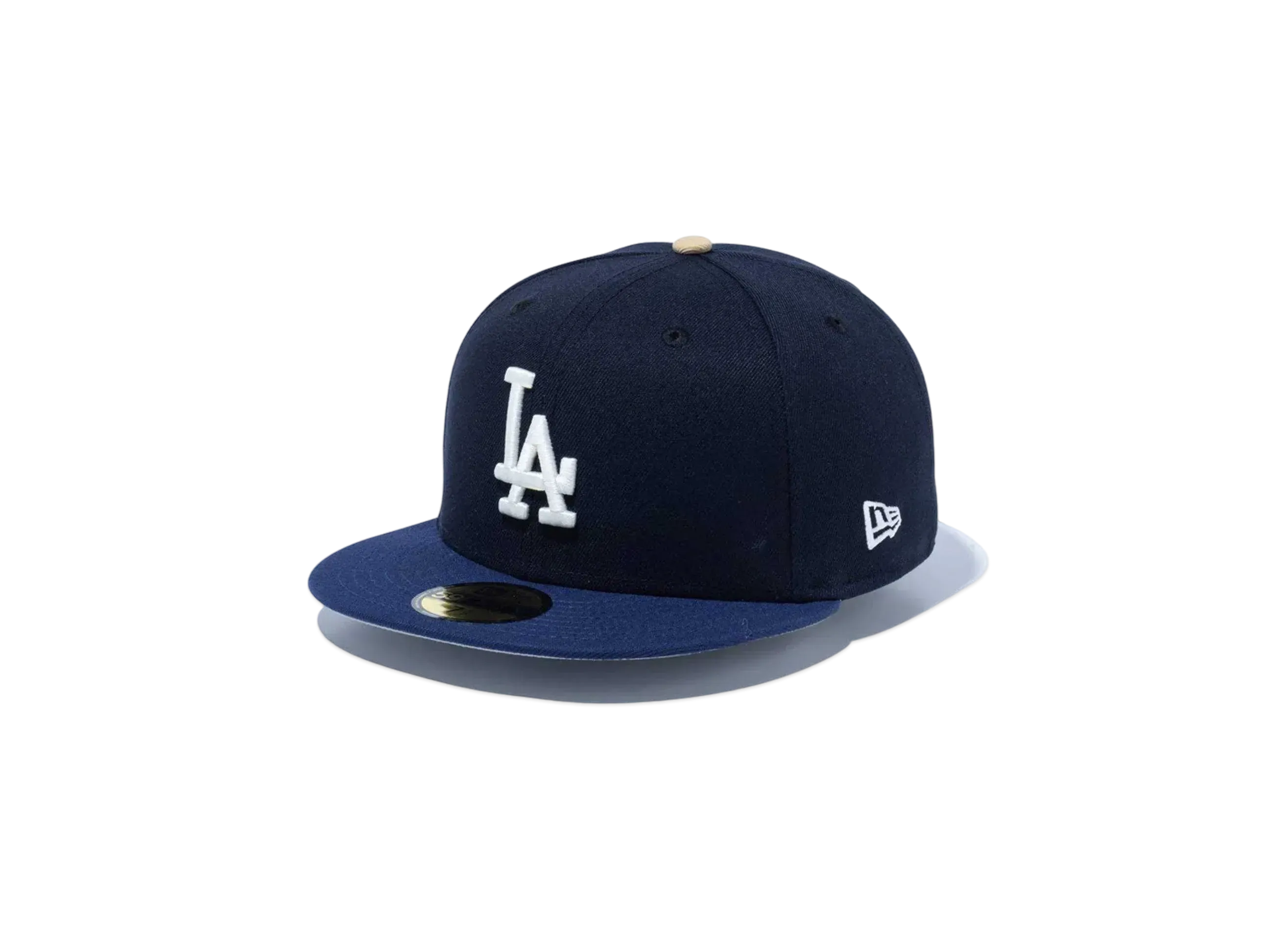 NEW ERA 59Fifty Moonbeam Los Angeles Dodgers "Navy/Light Navy/Vegas Gold"