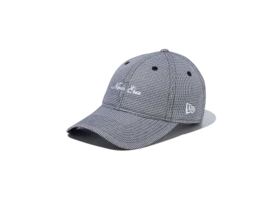 NEW ERA Women's Golf Houndstooth 9Twenty Long Visor "Black"