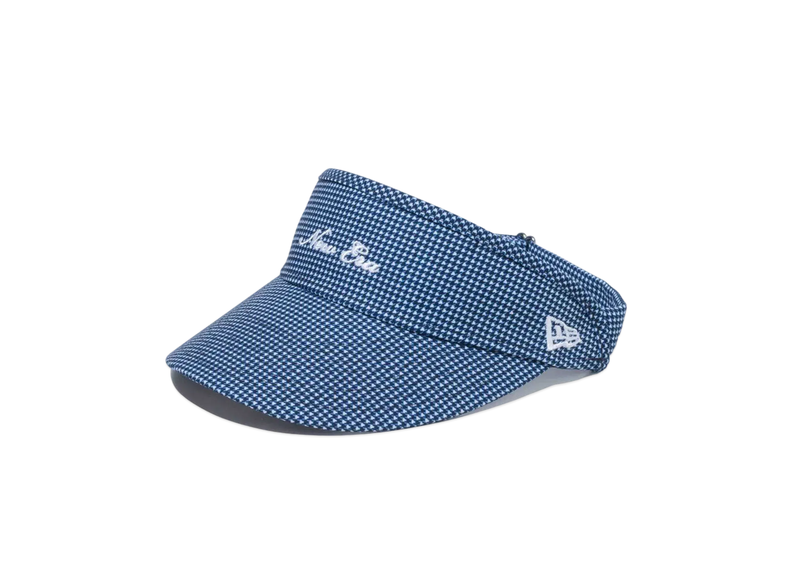 NEW ERA Women's Golf Houndstooth Tall Visor "Navy"