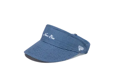 NEW ERA Women's Golf Houndstooth Tall Visor "Navy"