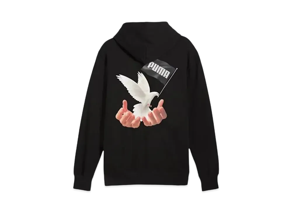 PUMA x MAS TIEMPO 24 Hoodie "Puma Black"