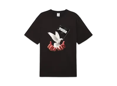 PUMA x MAS TIEMPO 24 Short Sleeve T-Shirt "Puma Black"