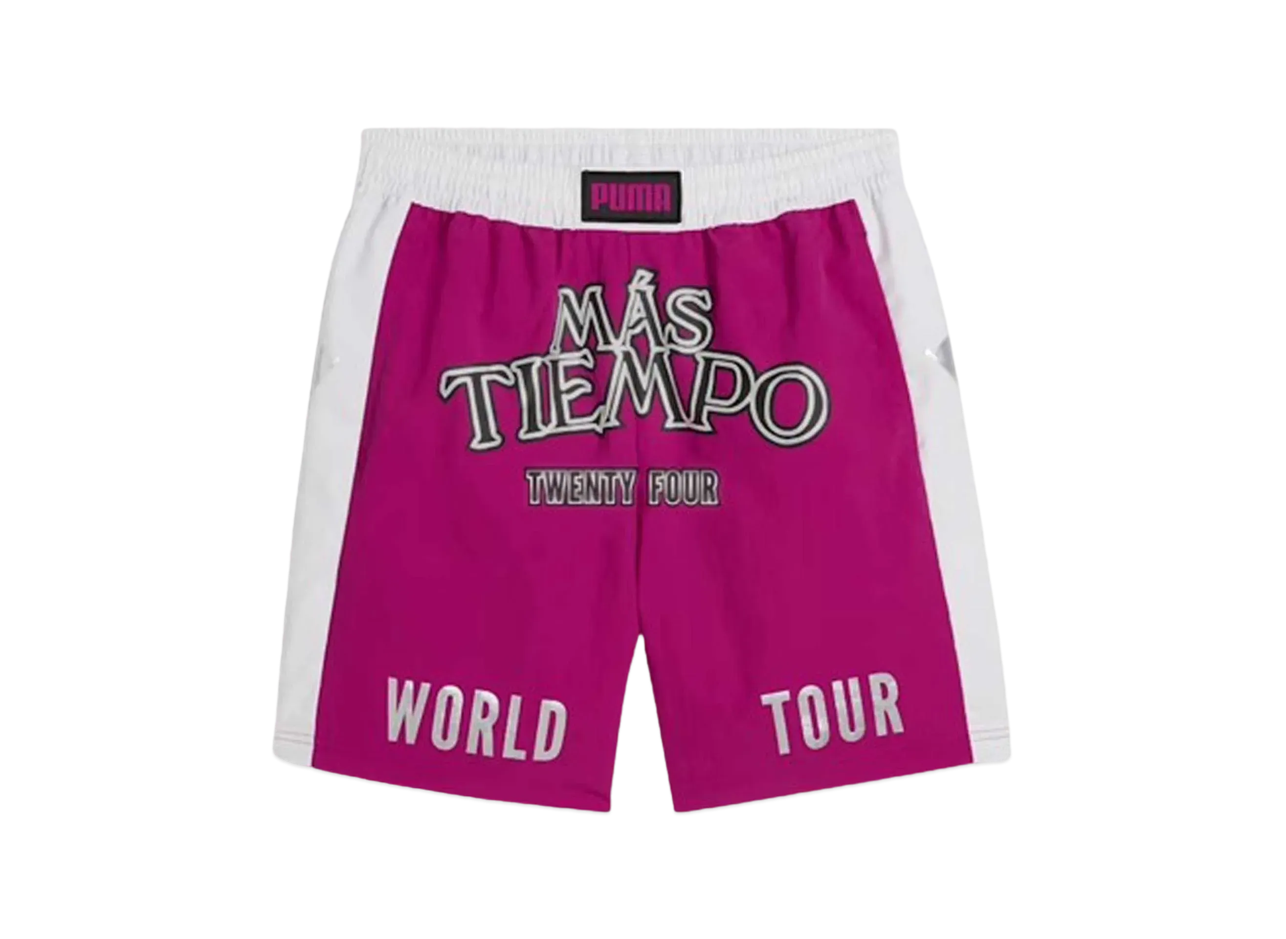PUMA x MAS TIEMPO 24 Short Pants "Magenta Gream"