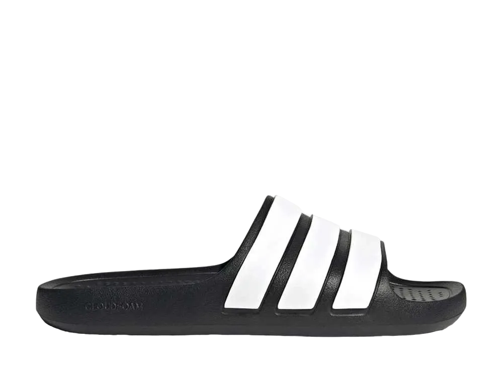 adidas Adilette Flow Slides "Core Black/Footwear White"