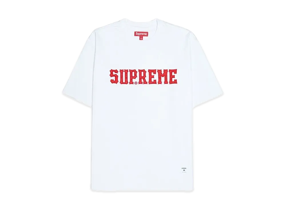 トップス Supreme Twill Applique S/S Top white Supreme Twill Applique S/S Top Black - Loro - Itens