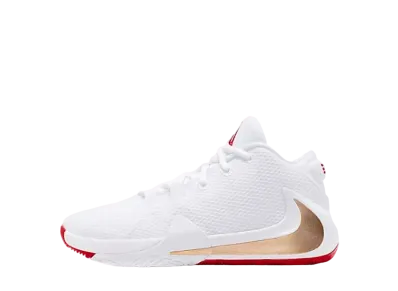 Nike GS Zoom Freak 1 Roses "White/Metallic Gold/University Red"