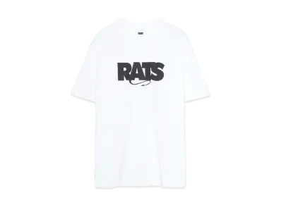 RATS BOX LOGO WAY OF LIFE TEE "WHITE"