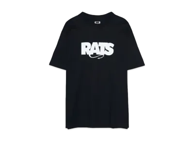 RATS BOX LOGO WAY OF LIFE TEE "BLACK"
