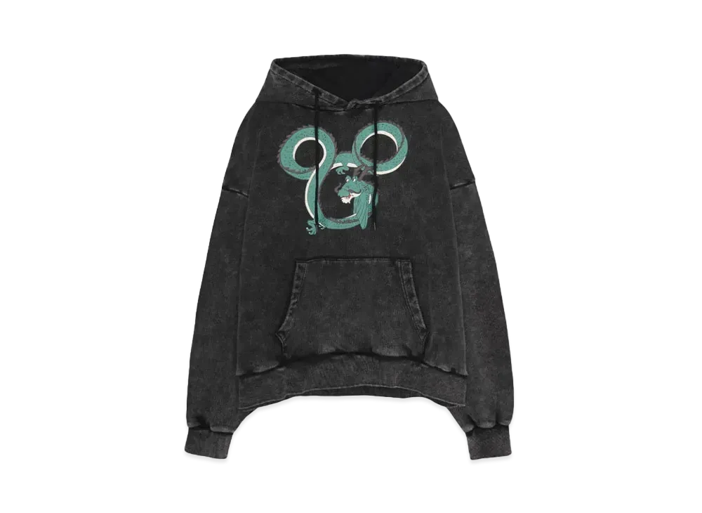 F-LAGSTUF-F "DRAGON" HOODIE "BLACK"