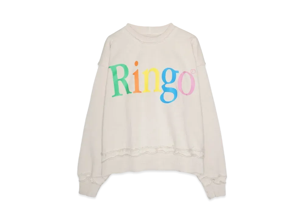 F-LAGSTUF-F "Ringo" BORO SWEAT "BEIGE"