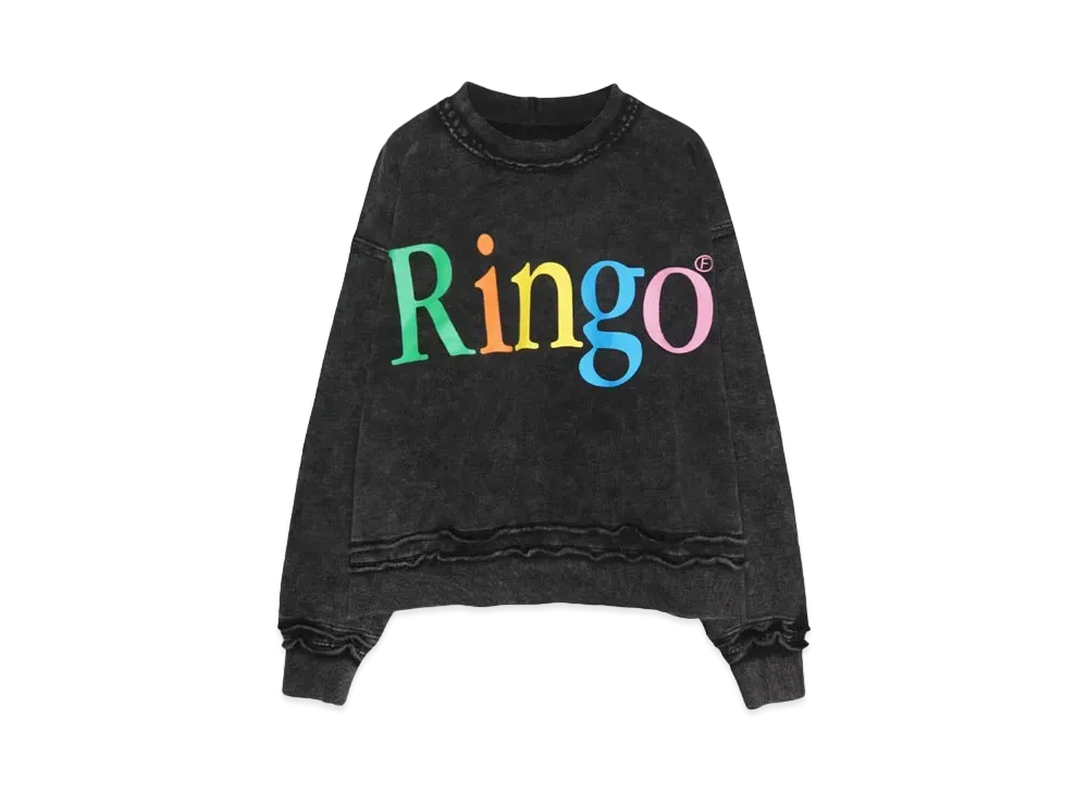 F-LAGSTUF-F "Ringo" BORO SWEAT "BLACK"