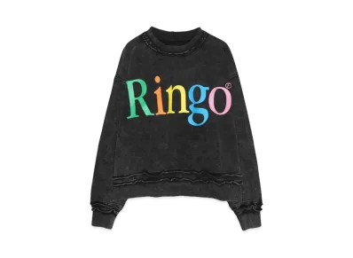 F-LAGSTUF-F "Ringo" BORO SWEAT "BLACK"