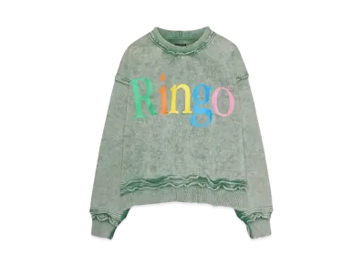 F-LAGSTUF-F "Ringo" BORO SWEAT "GREEN"