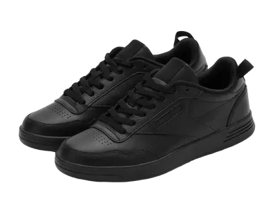 Reebok × Muji Court Sneaker "Black"