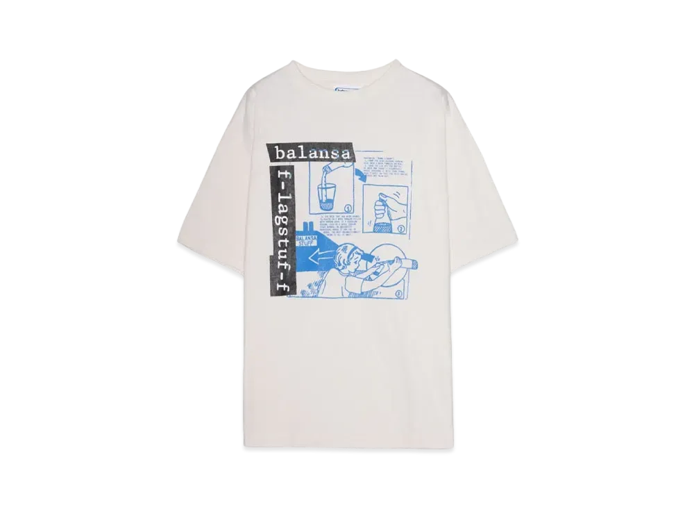 F-LAGSTUF-F "BOMB"Tee "WHITE"