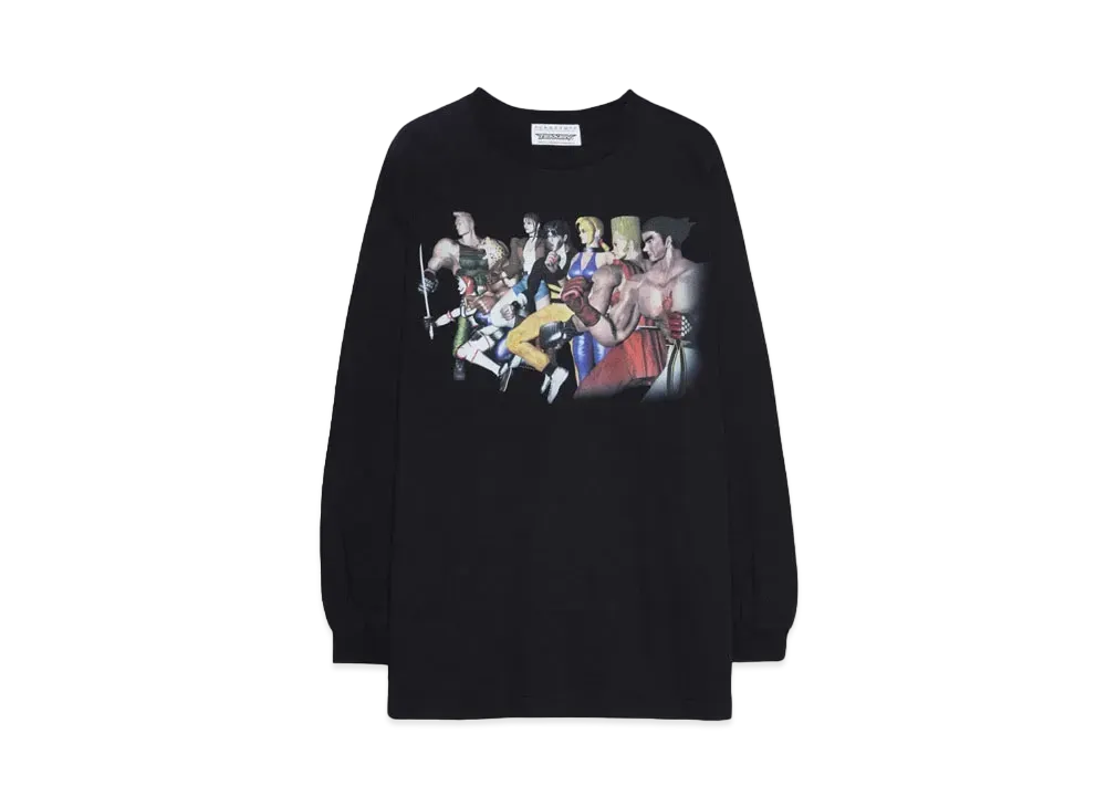 F-LAGSTUF-F "TEKKEN"LS TEE "BLACK"