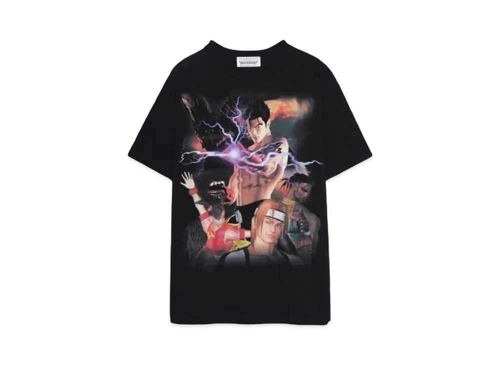 F-LAGSTUF-F "TEKKEN"TEE "BLACK"