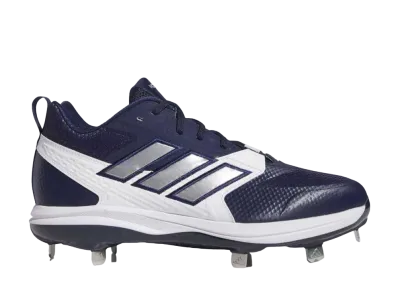 adidas Icon 8 Cleats "Team Navy Blue/Silver Metallic/Footwear White"