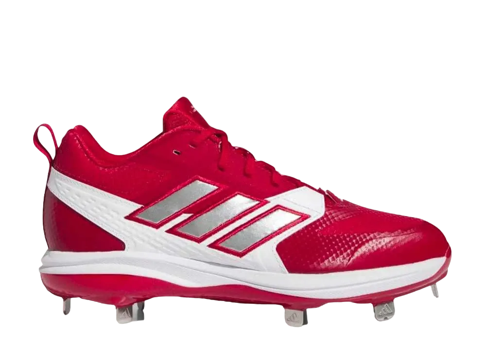 アディダス アイコン8 スパイク "チームパワーレッド/シルバーメタリック/フットウェアホワイト"