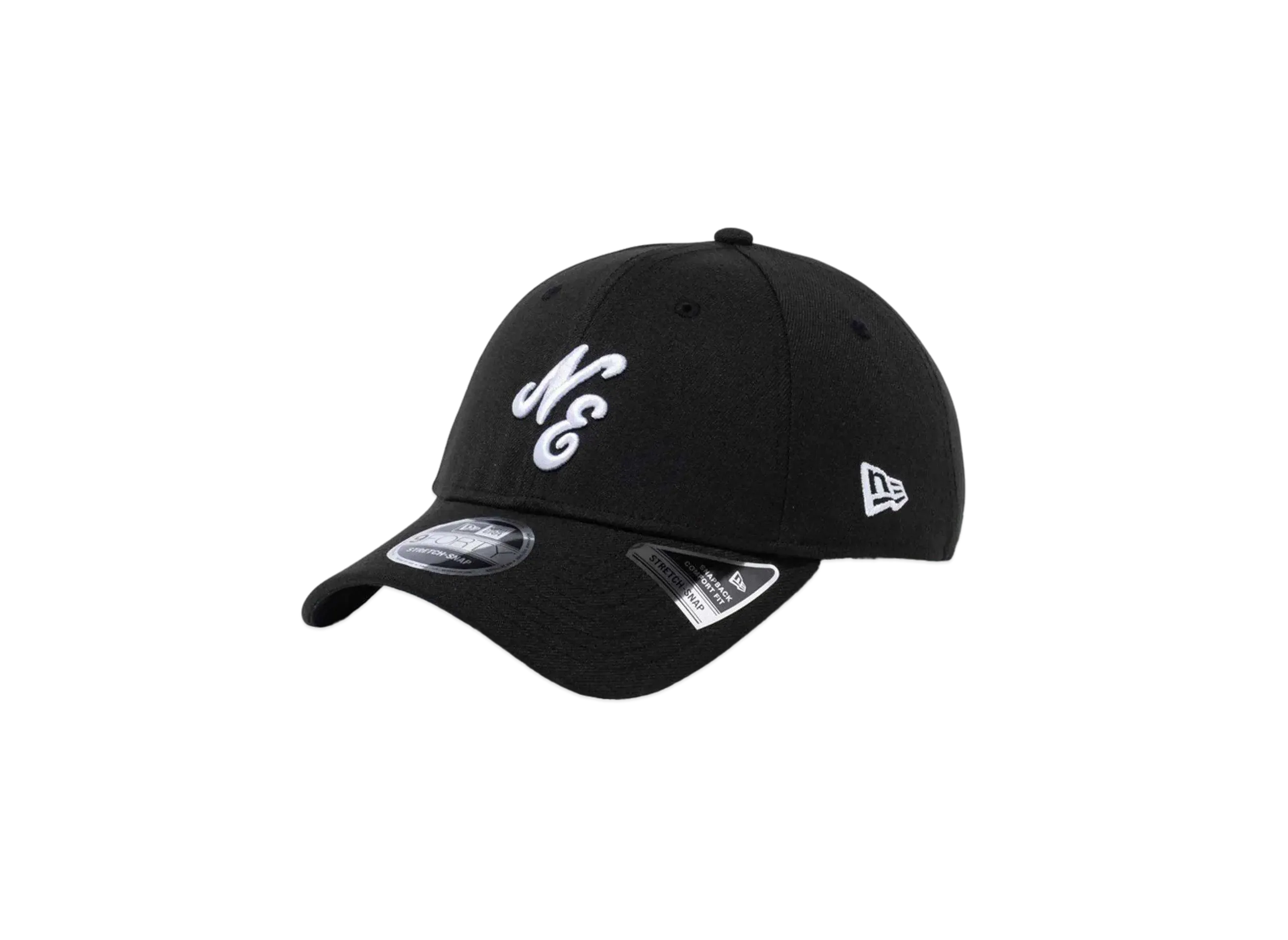 NEW ERA 9Forty Stretch Snap Classic Logo "Black"