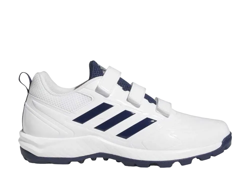 アディダス ジャパントレーナー AC ベースボールスパイク "フットウェアホワイト/シルバーメタリック/チームネイビーブルー"