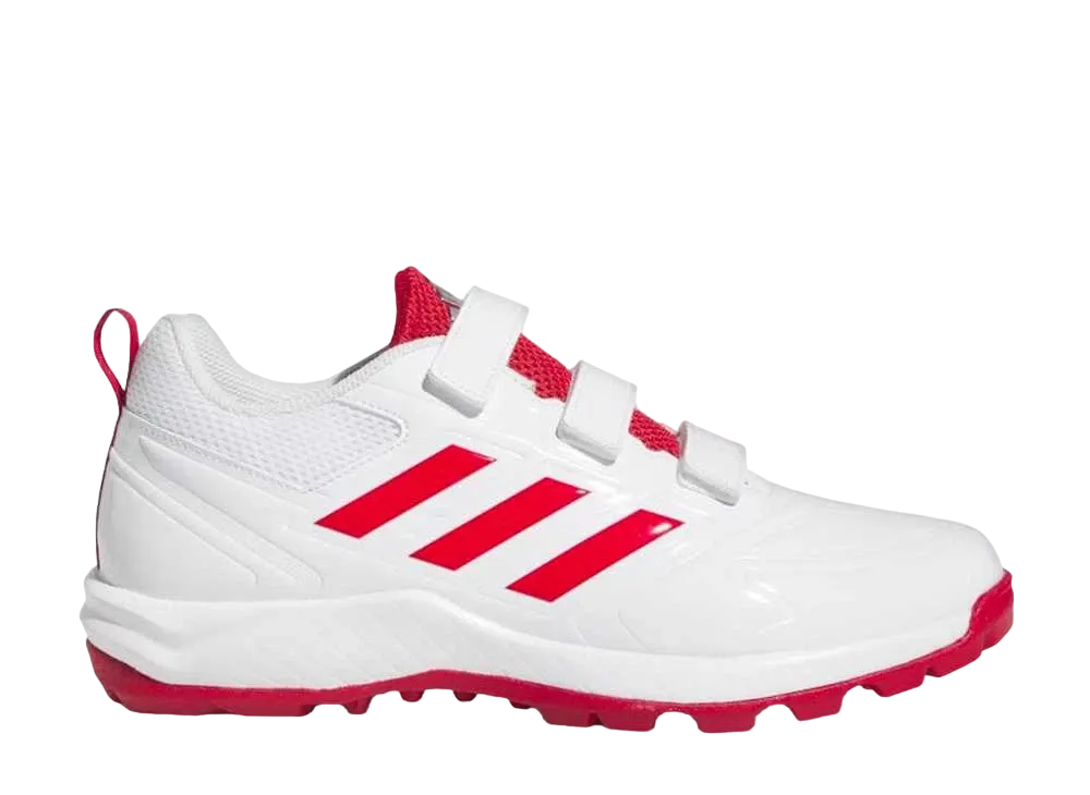 アディダス ジャパントレーナー AC ベースボールスパイク "フットウェアホワイト/シルバーメタリック/チームパワーレッド"
