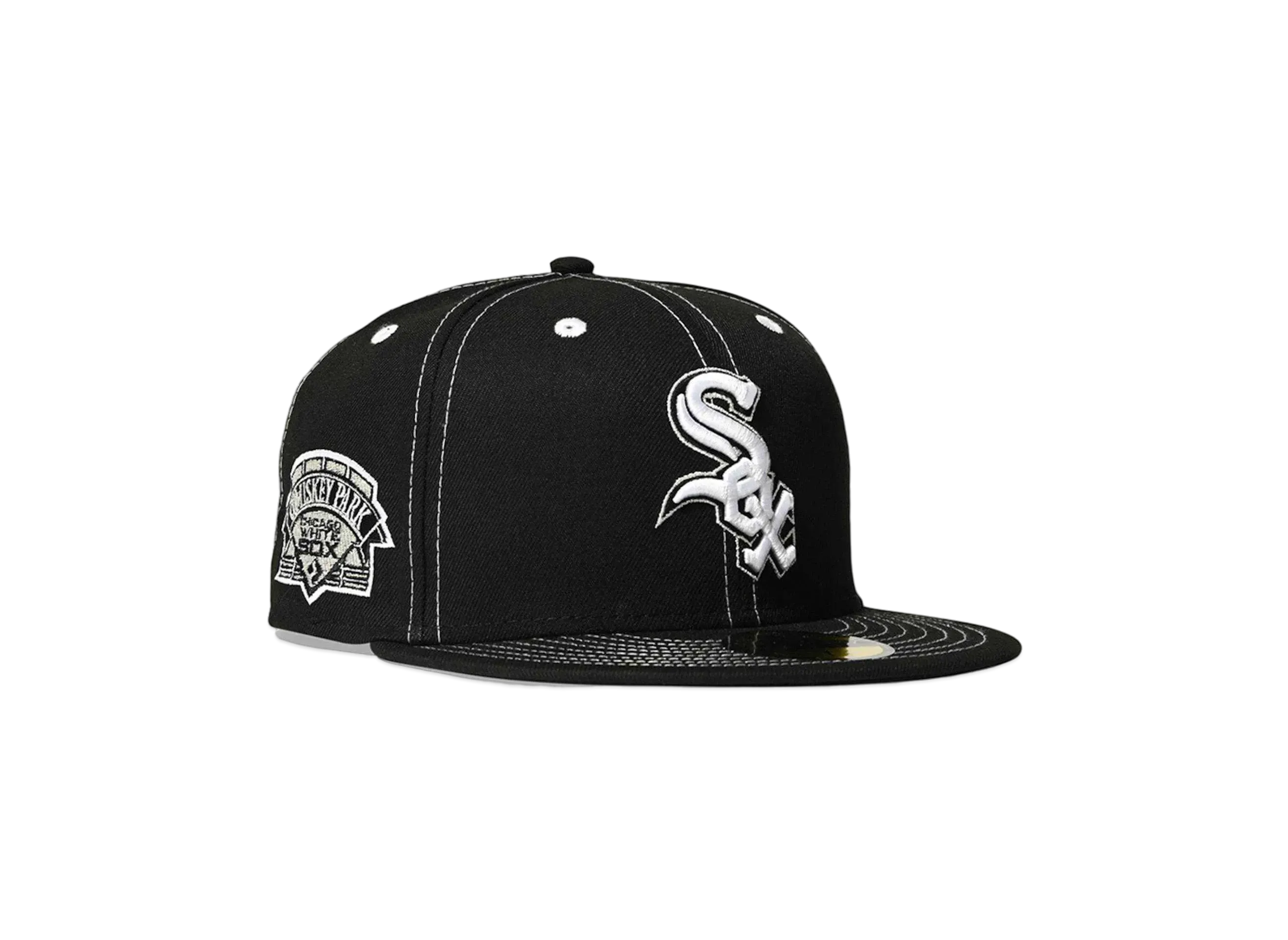 NEW ERA x HOME GAME Chicago White Sox 59Fifty CO Comiskey Park "Black"