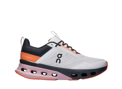 On Women's Cloudnova X "Frost/Orange"