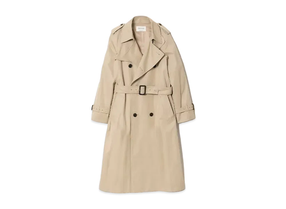 beautiful people Ultimate Pima The/A Trench Coat "Sand Beige"