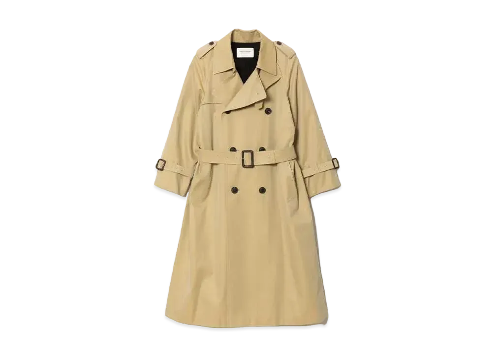 beautiful people Ultimate Pima The/A Trench Coat "Beige"