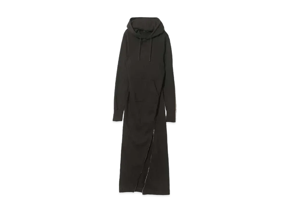 beautiful people Spain Pima Wface Bias Hoodie Dress "Black"