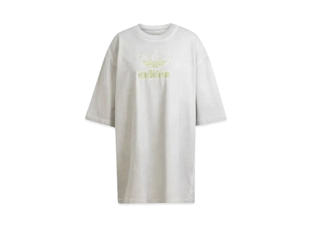 adidas Adilenium Season 2 Washed Oversize Trefoil T-shirt (Gender Neutral) "Gray Two"