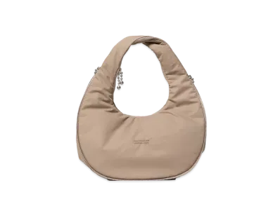 beautiful people Mobius Bag In Nylontwill L "Sand Beige"