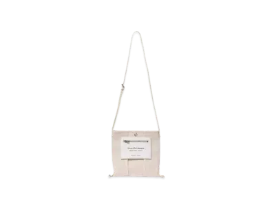 beautiful people Lining Logo Pocket Mini Shoulder Bag "Ecru"