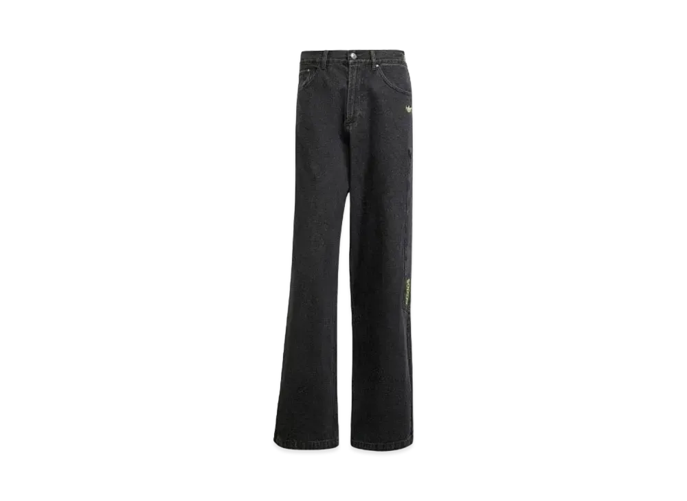 adidas Adilenium Season 2 Moto Denim Pants "Black"