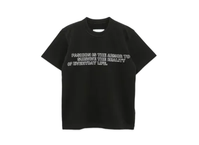 sacai Bill Cunningham Graphic Embroidery T-Shirt "Black"