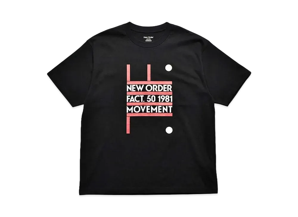 MINEDENIM New Ordar "MOVEMENT" Crewneck T-SH "BLACK"