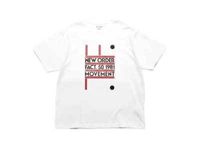 MINEDENIM New Ordar "MOVEMENT" Crewneck T-SH "WHITE"